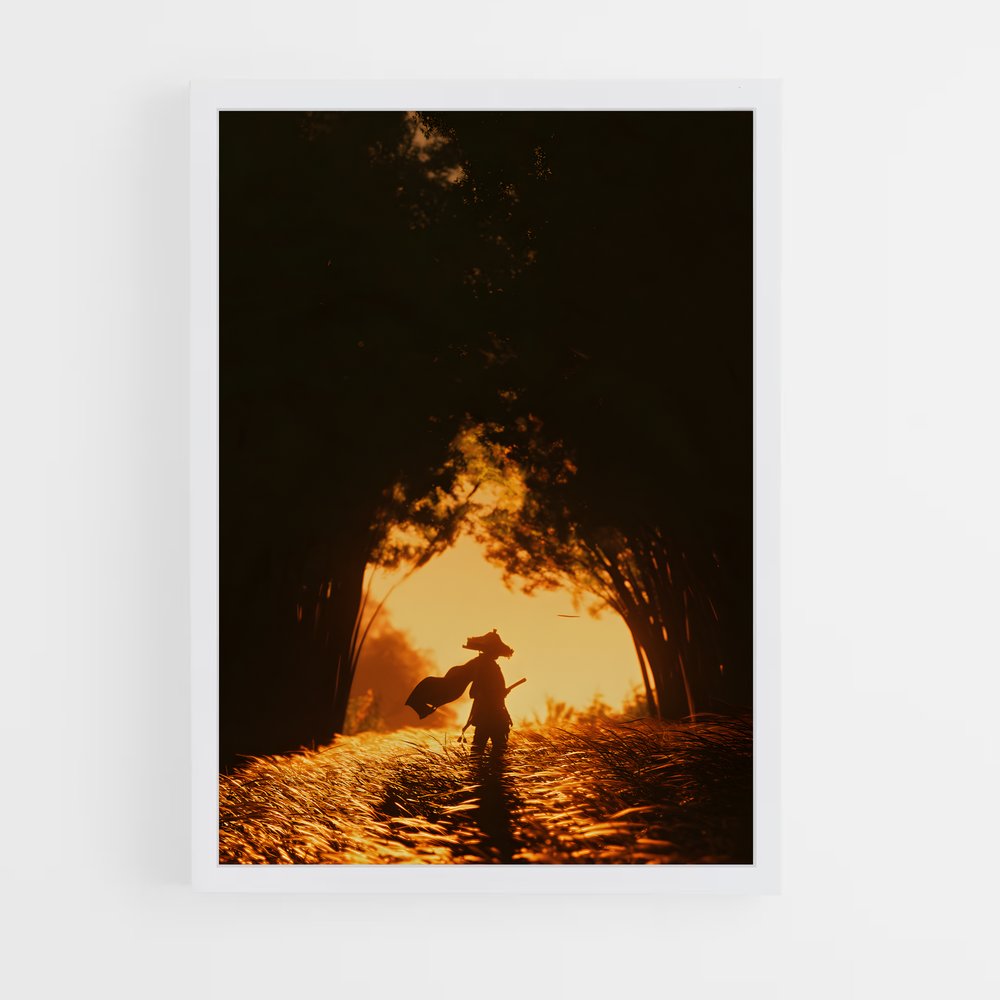 Poster Ghost tsushima – affiche Ghost of tsushima (vue 3)